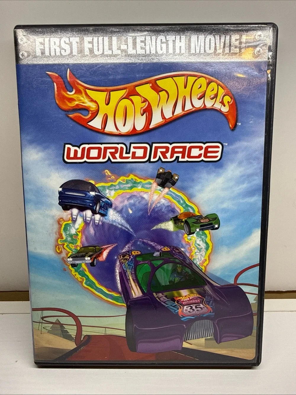 Hot Wheels World Race DVD Movie